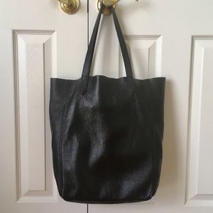 Cuyana Tall Leather Tote